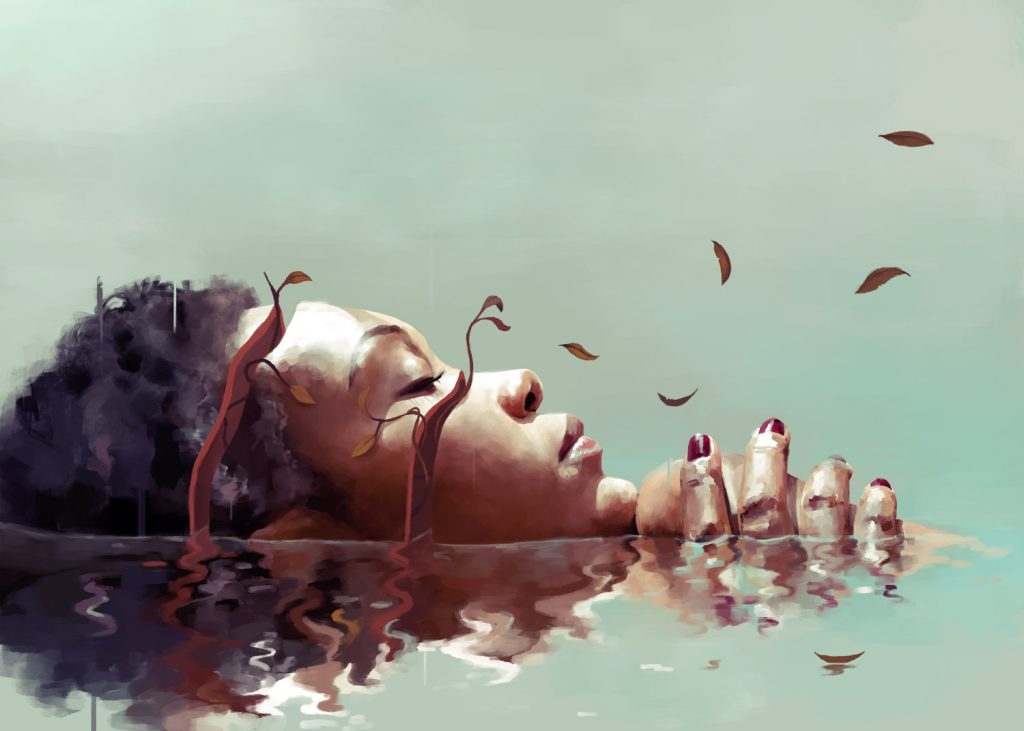 Brotes en las fisuras /Dibujo digital