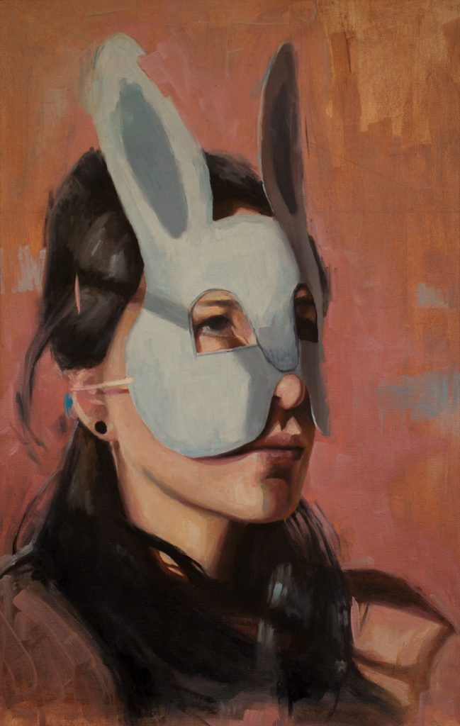 Conejo / Óleo sobre lienzo