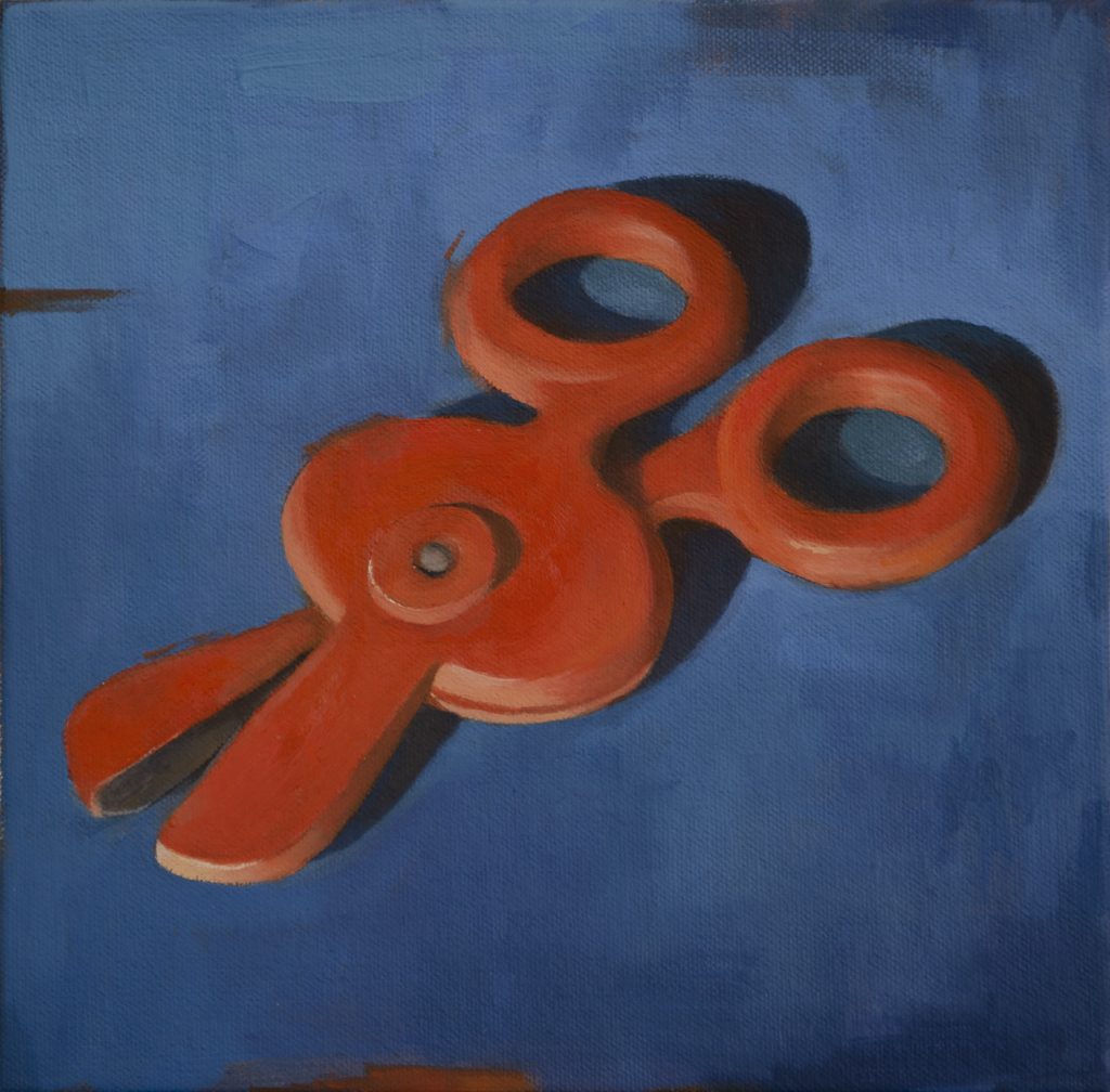 Punta roma, Óleo sobre lienzo