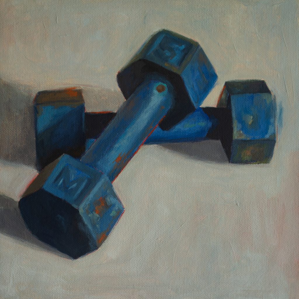 Diez libras / Óleo sobre lienzo